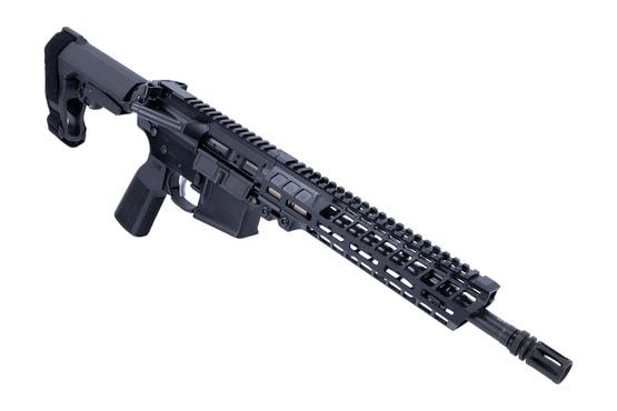 Geissele Automatics Border Patrol 5.56 AR-15 SBR has a 9.6" MK20 handguard